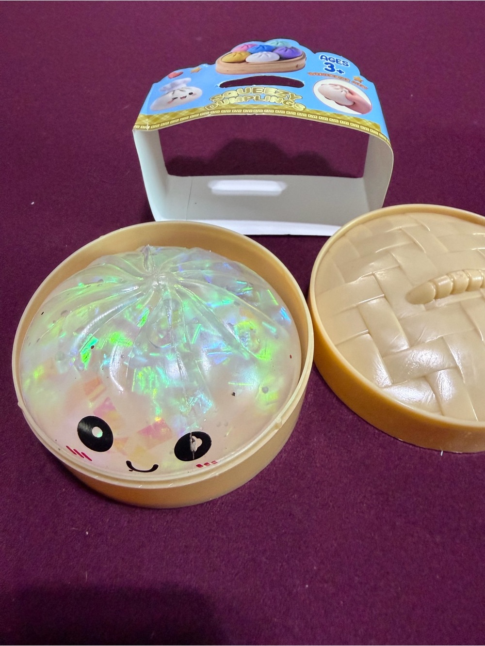 Viral Squeezy Dumplings - Glitter Sparkle Dumpling